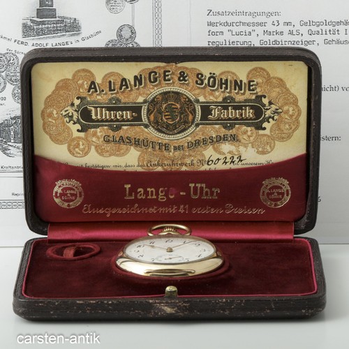 Orologio tasca lange - lange, &